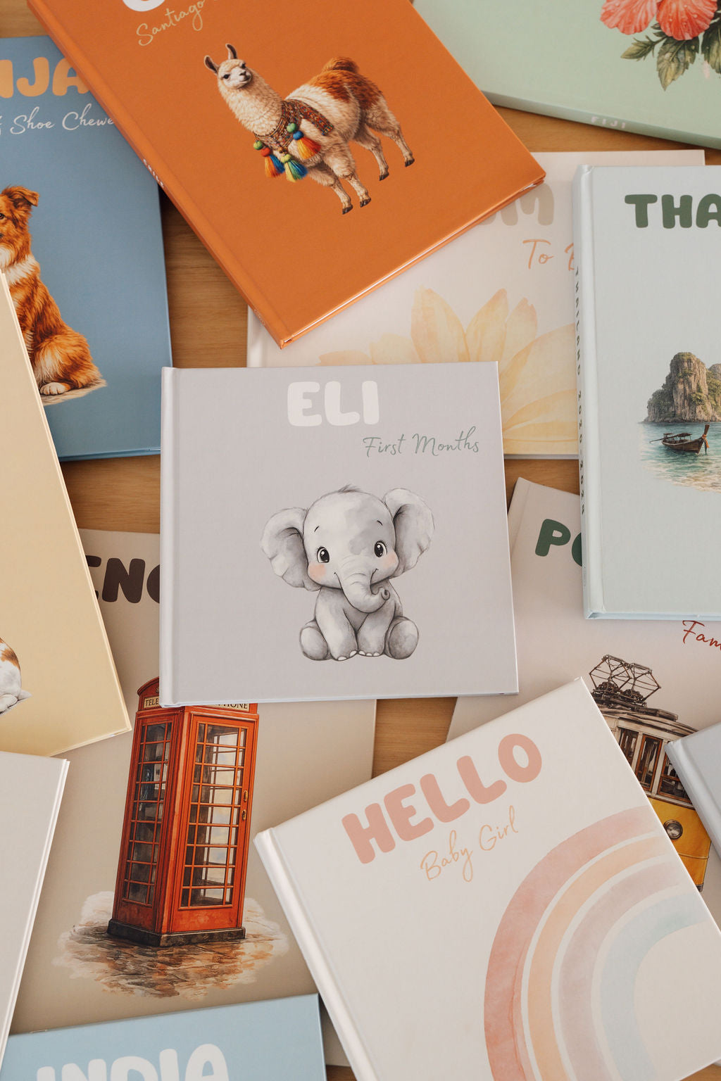 Hardcover Portrait, Hardcover Landscape, Hardcover Square, Layflat Landscape