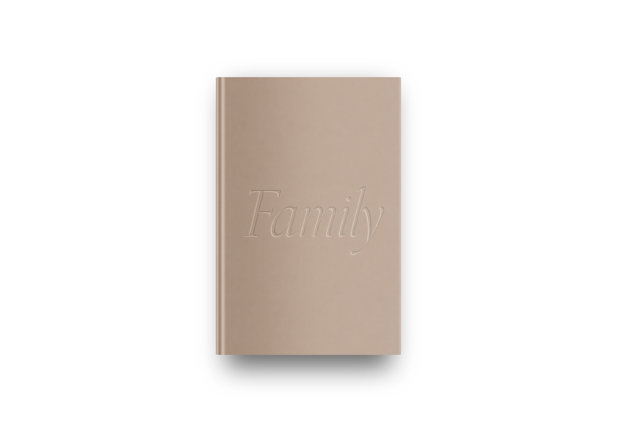 Family Texture Print - Walnut