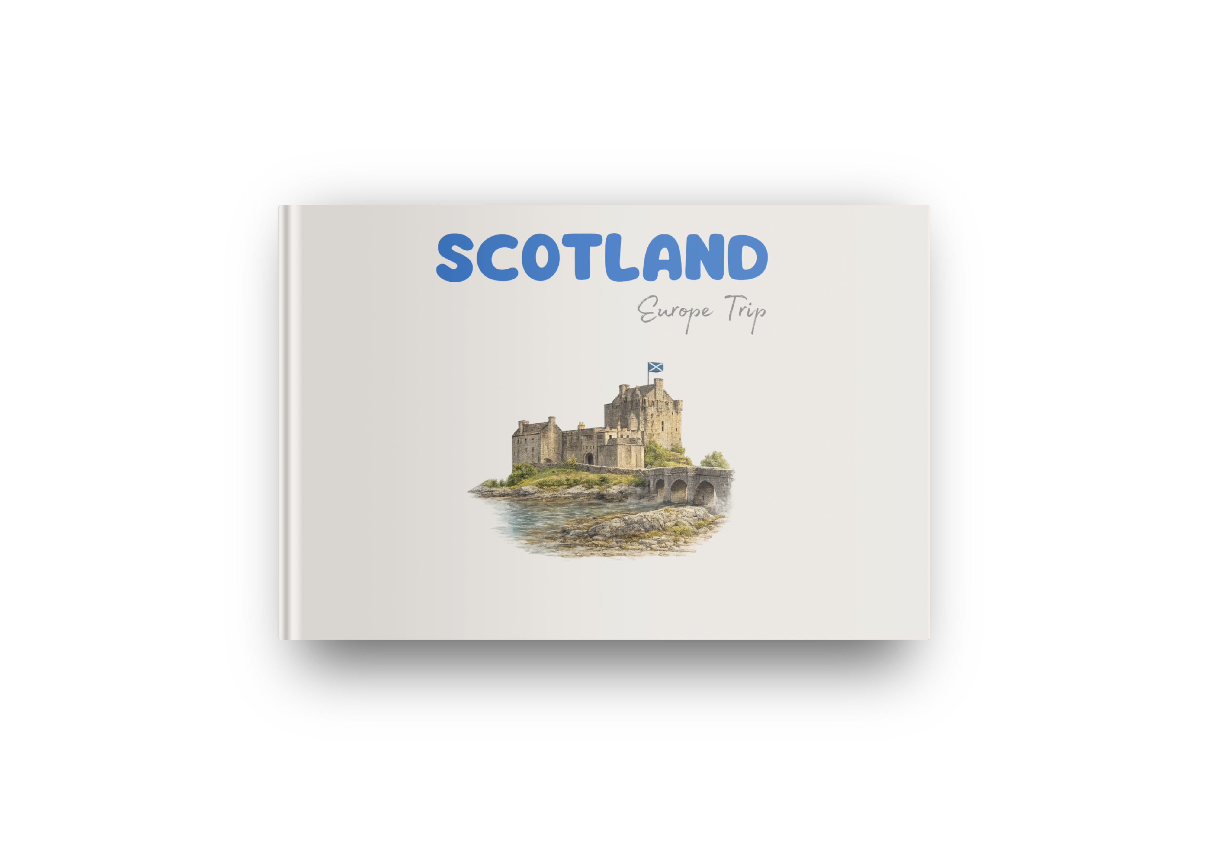 Hardcover Landscape, Layflat Landscape