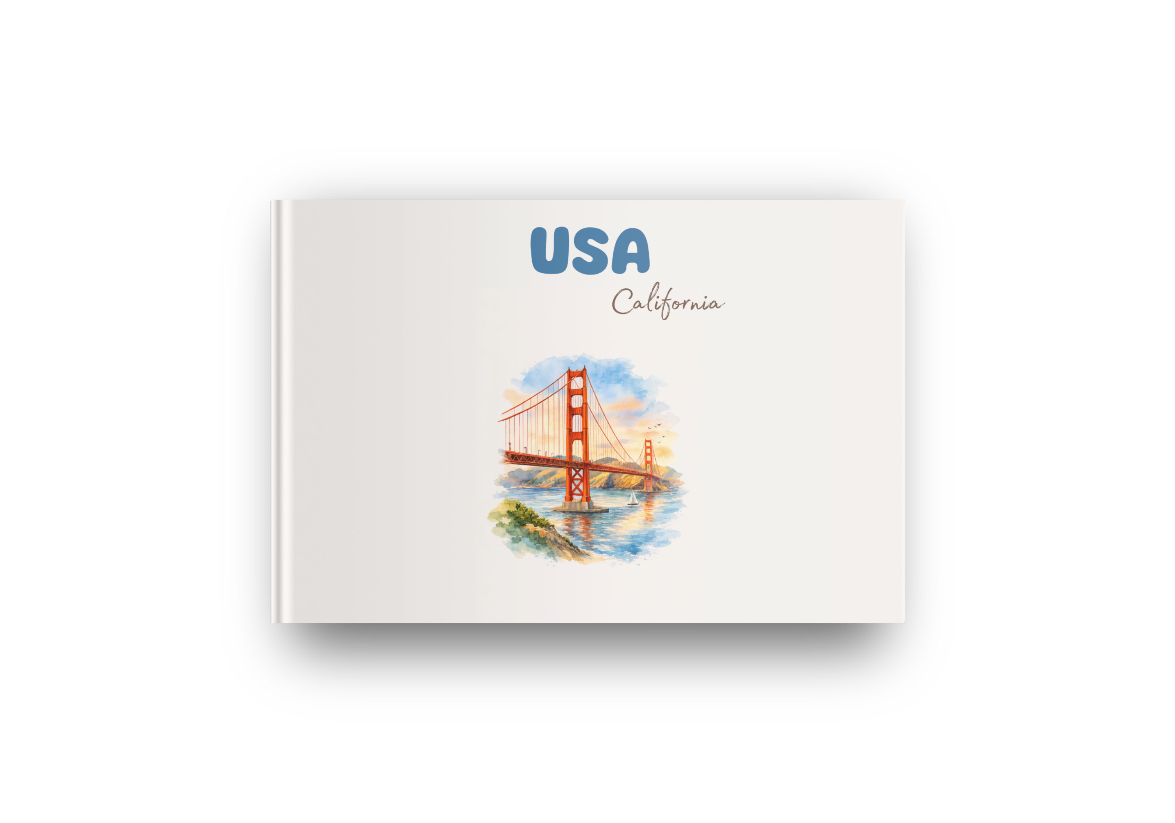 Hardcover Landscape, Layflat Landscape